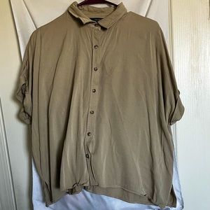 Oversized button up
